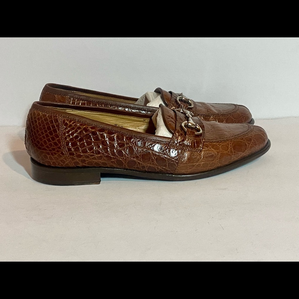 ZELLI GENUINE CROCODILE LOAFERS - Picture 4 of 6
